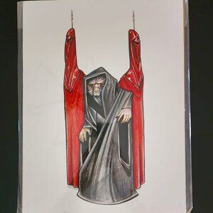 Emperor Palpatine and his Royal Guards